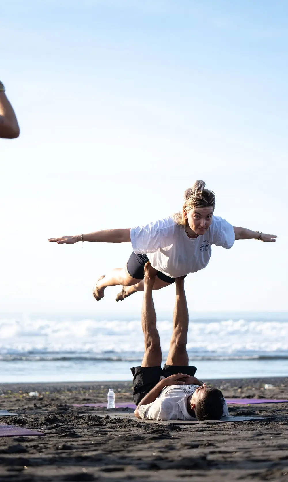 Peaceful yoga practice environment at Bali Yoga Retreats